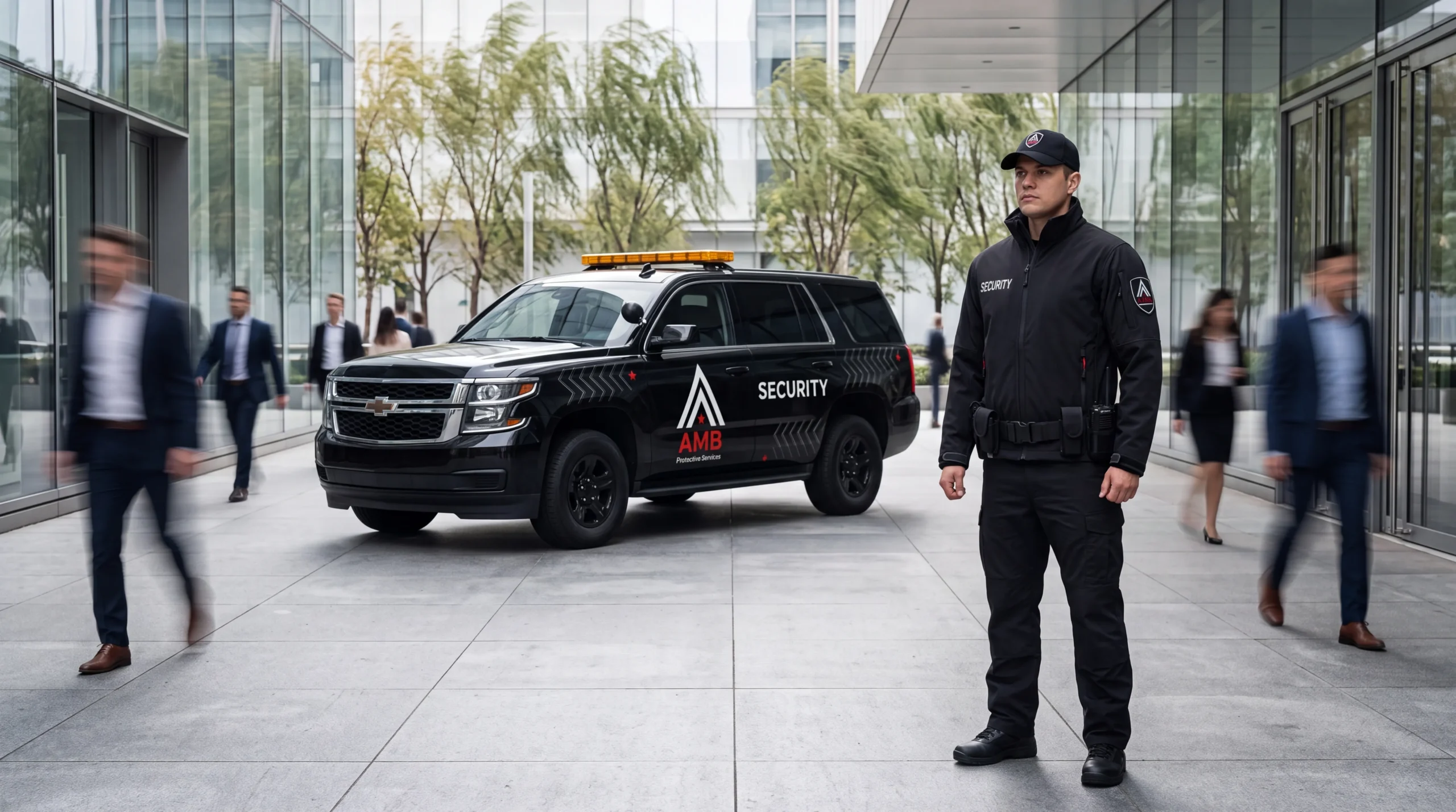 Types of security guard roles. AMB Protective Services, San Francisco